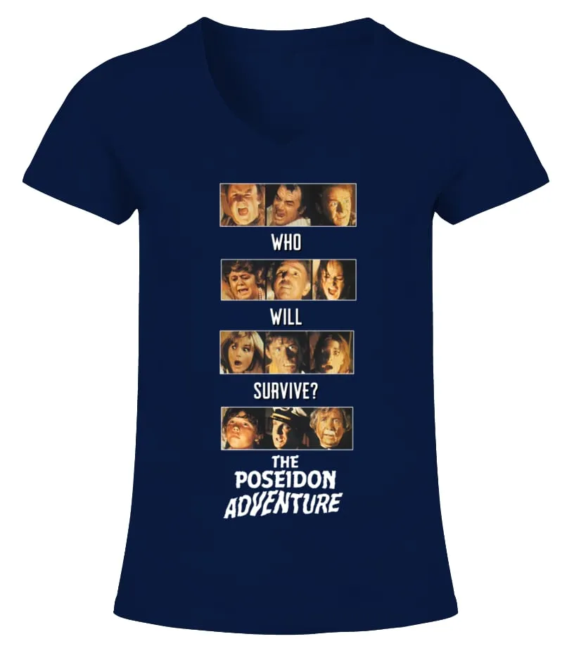 003. The Poseidon Adventure NV Camiseta cuello pico Mujer