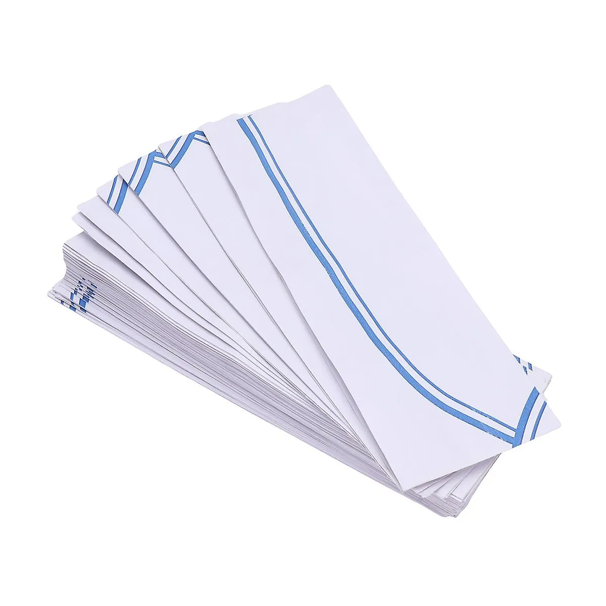 40pcs Disposable Chef Hats Lightweight Headgear Simple Head Kitchen Accessories for Cooks Blue