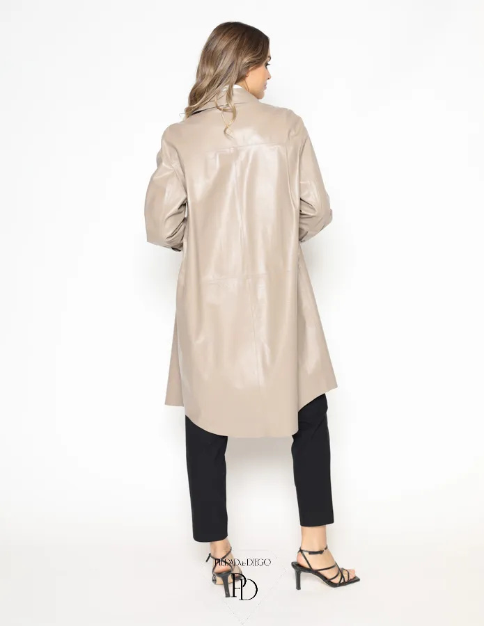 Abrigo de piel mujer – Abrigo de napa mujer – Awanta