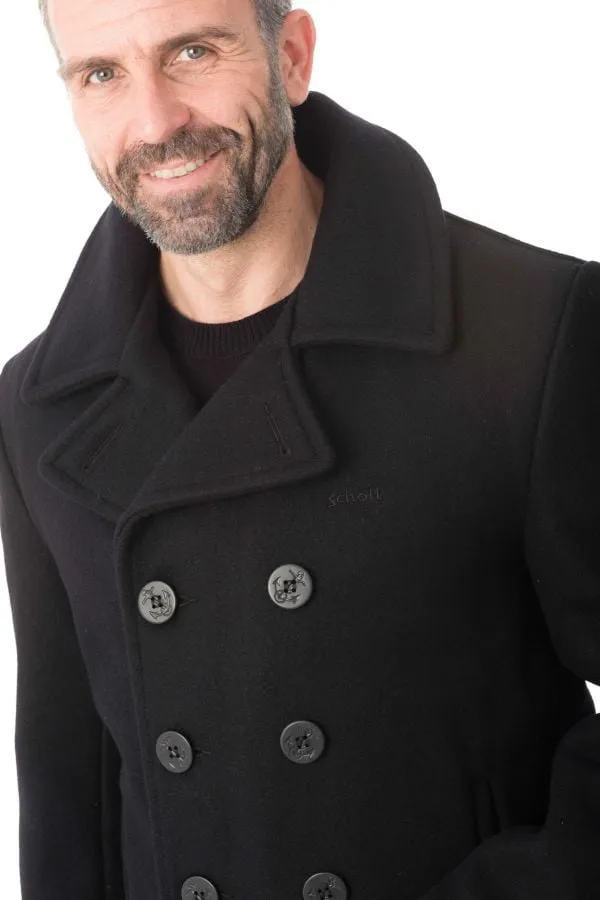 Abrigo Hombre Schott Caban 740 Marine