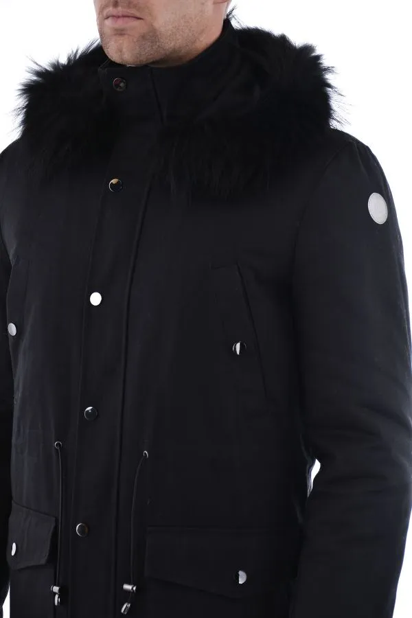 Abrigo Hombre Serge Pariente Dandy Black