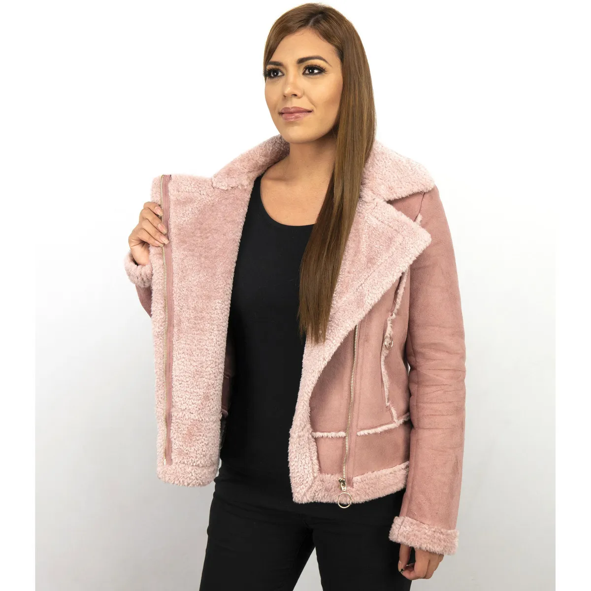 Abrigo Lammy Muje Bikerjack Mujer
