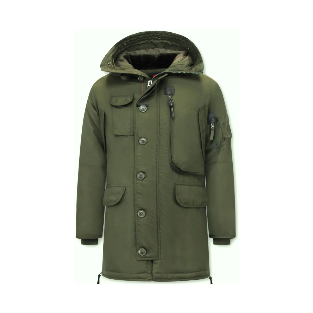 Abrigo Largo Invierno Hombre