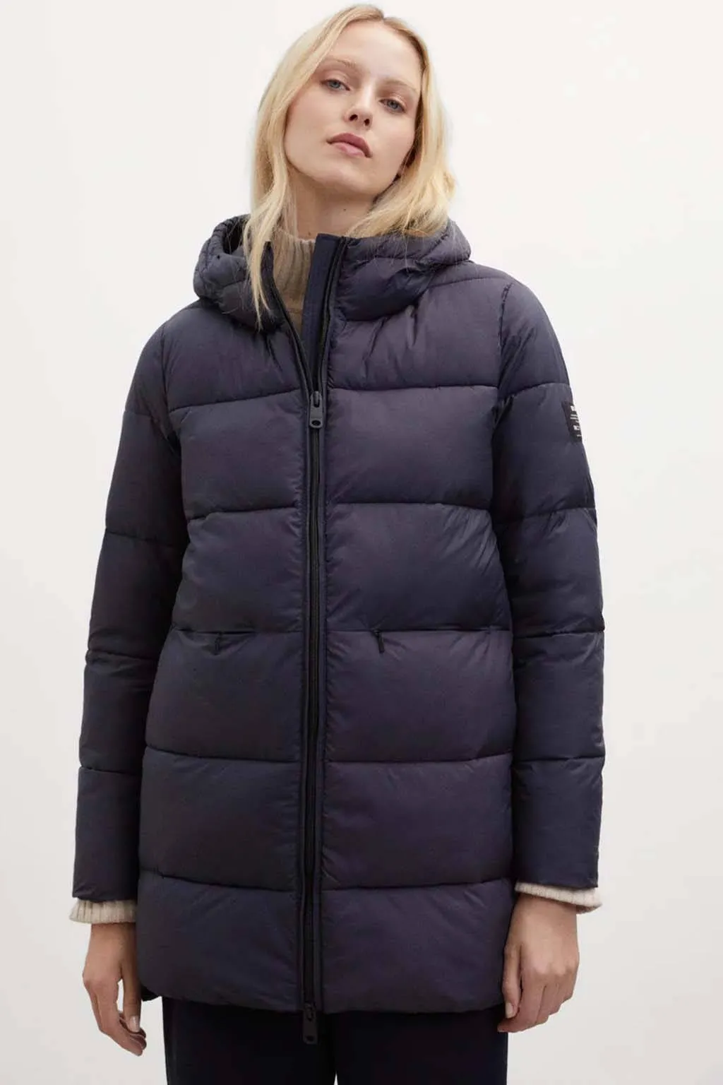 abrigo mujer Ecoalf marangu 161 Deepnavy