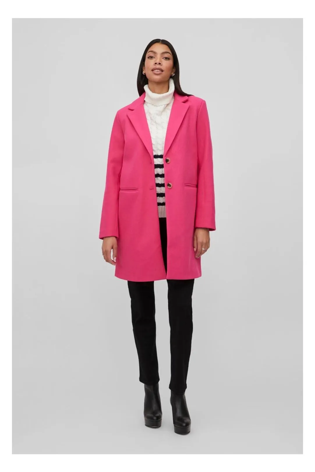 ABRIGO MUJER VIPOKO ROSA YARROW