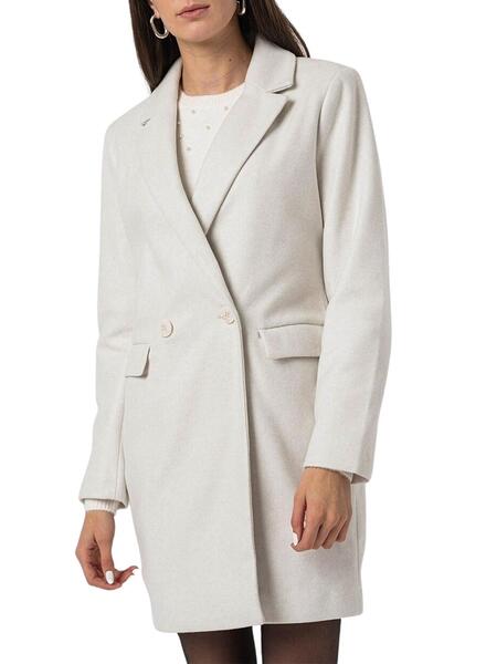 Abrigo Only Laura Beige Para Mujer