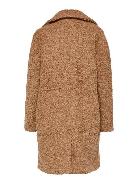 abrigo only paloma marron mujer