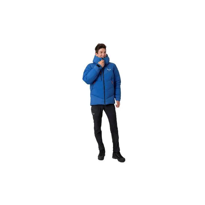 Abrigo Salewa ORTLES HEAVY2 PTX/RDS DWN (azul eléctrico) hombre