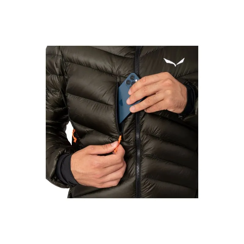 Abrigo Salewa ORTLES MED 3 RDS DWN JACKET (oliva oscuro) hombre
