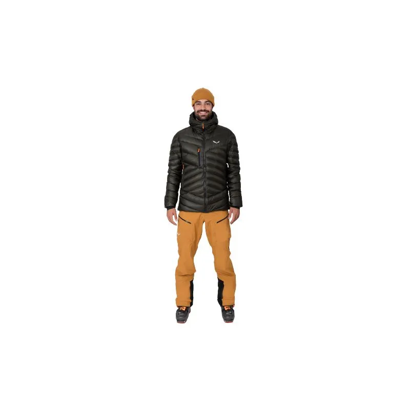 Abrigo Salewa ORTLES MED 3 RDS DWN JACKET (oliva oscuro) hombre
