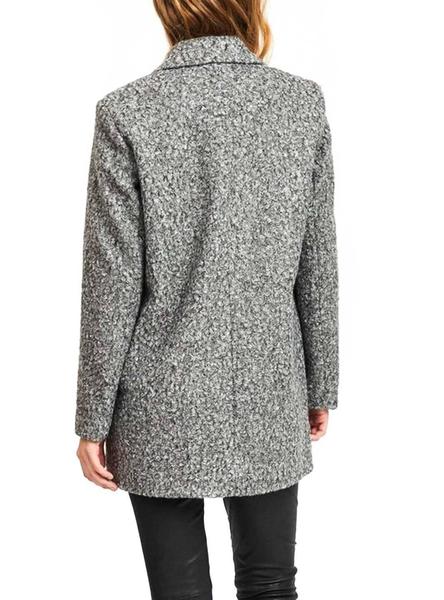 abrigo vila jessi gris mujer