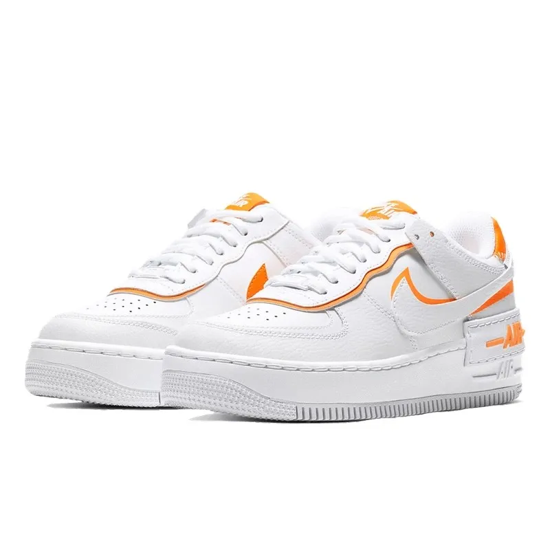 Air Force 1 Shadow Total Blanc Orange