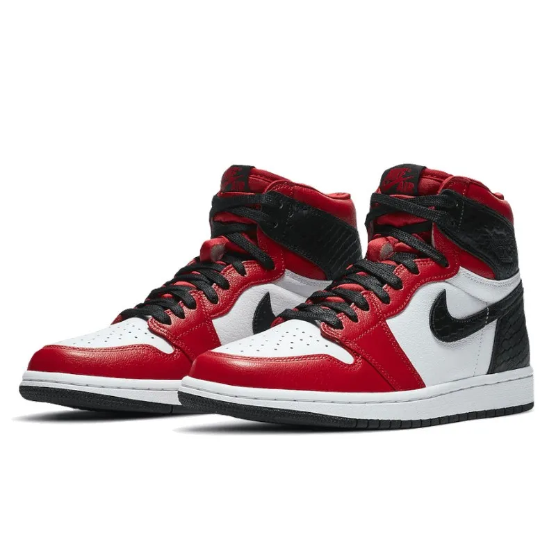 Air Jordan 1 Retro High Satin Snake Chicago