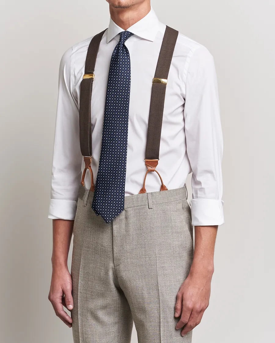 Albert Thurston Fresco Braces 38mm Brown
