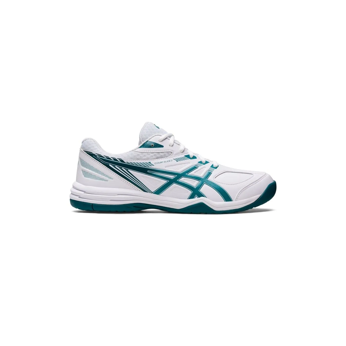 Asics Court Slide Blanco Verde