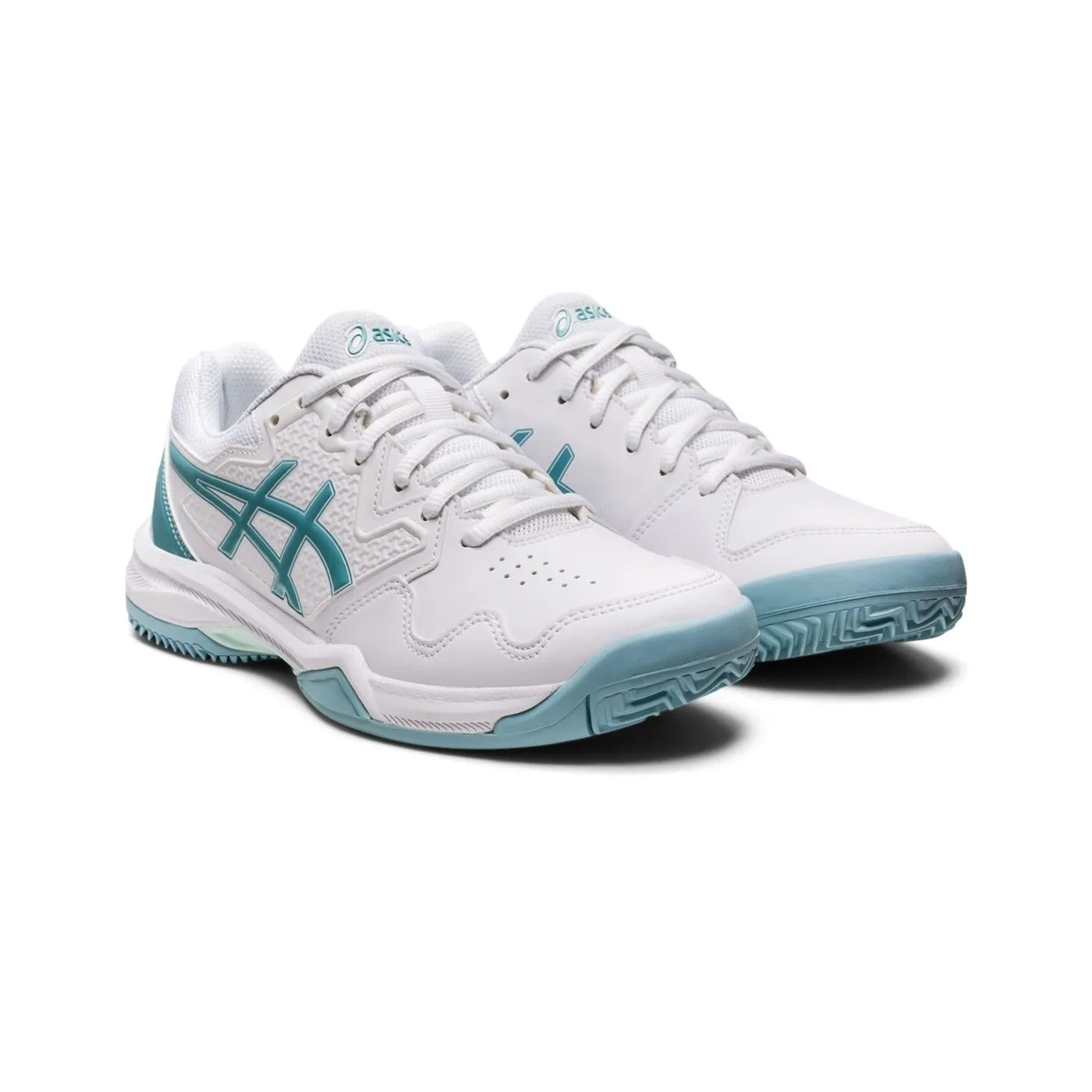 ASICS GELDEDICATE 7 CLAY BLANCO AZUL MUJER 1042A168103