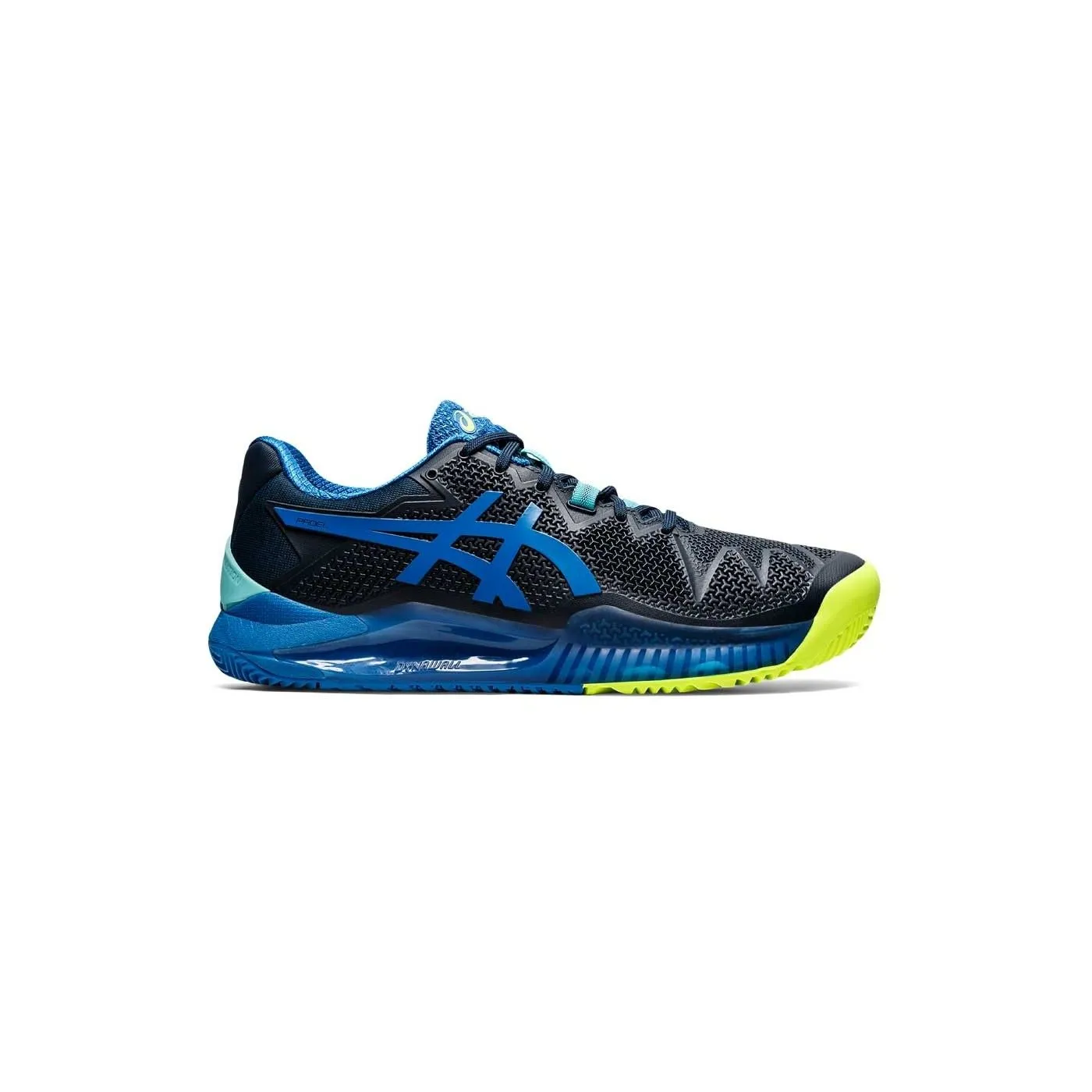 ASICS GEL RESOLUTION 8 NEGRO AZUL 1041A301401