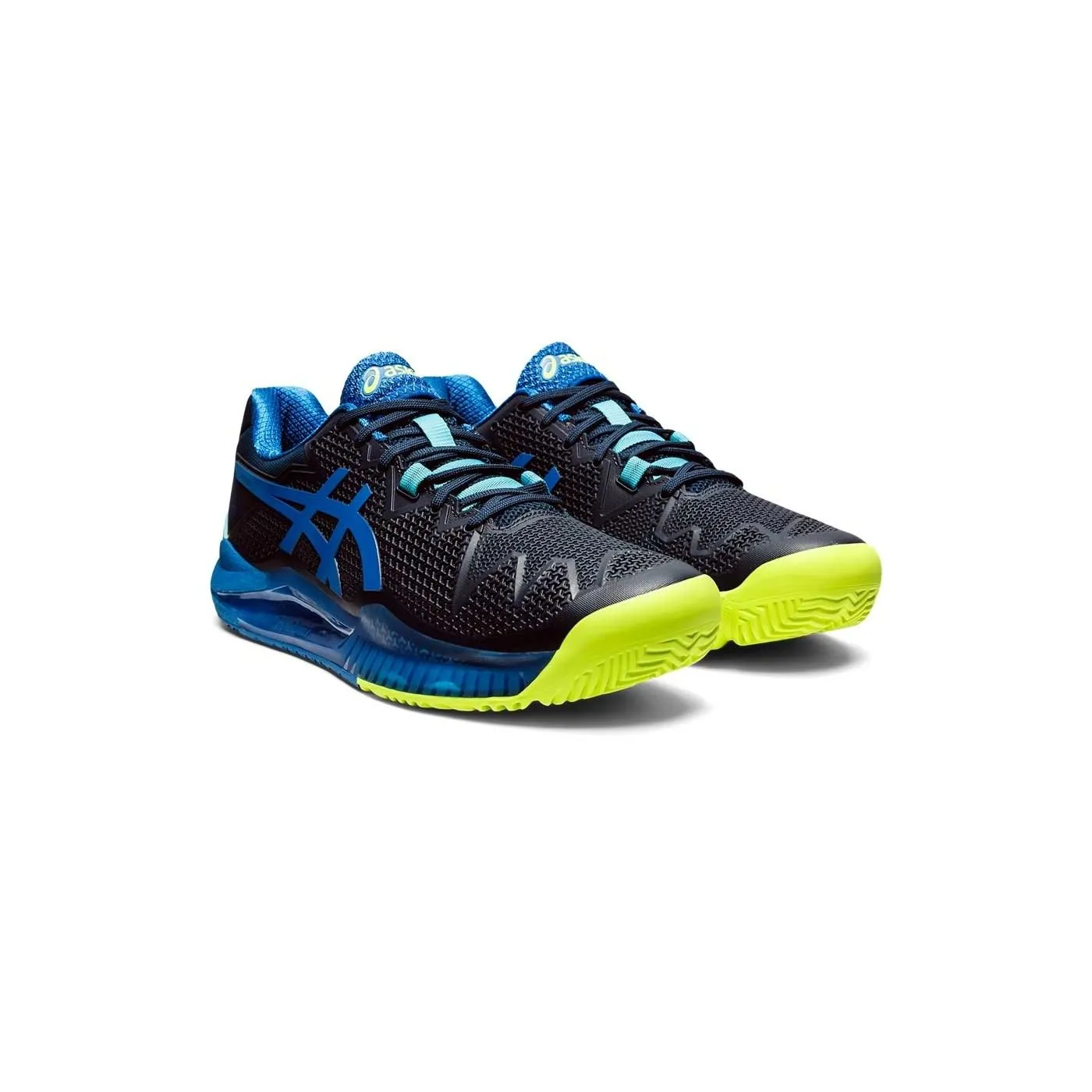 ASICS GEL RESOLUTION 8 NEGRO AZUL 1041A301401