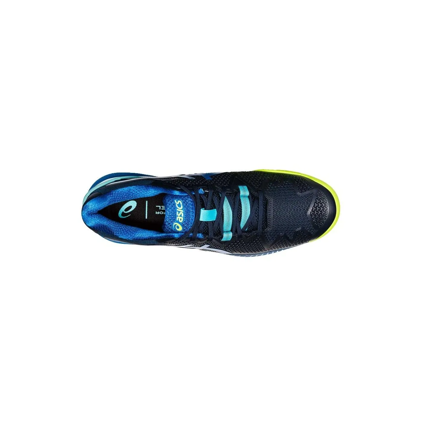 ASICS GEL RESOLUTION 8 NEGRO AZUL 1041A301401