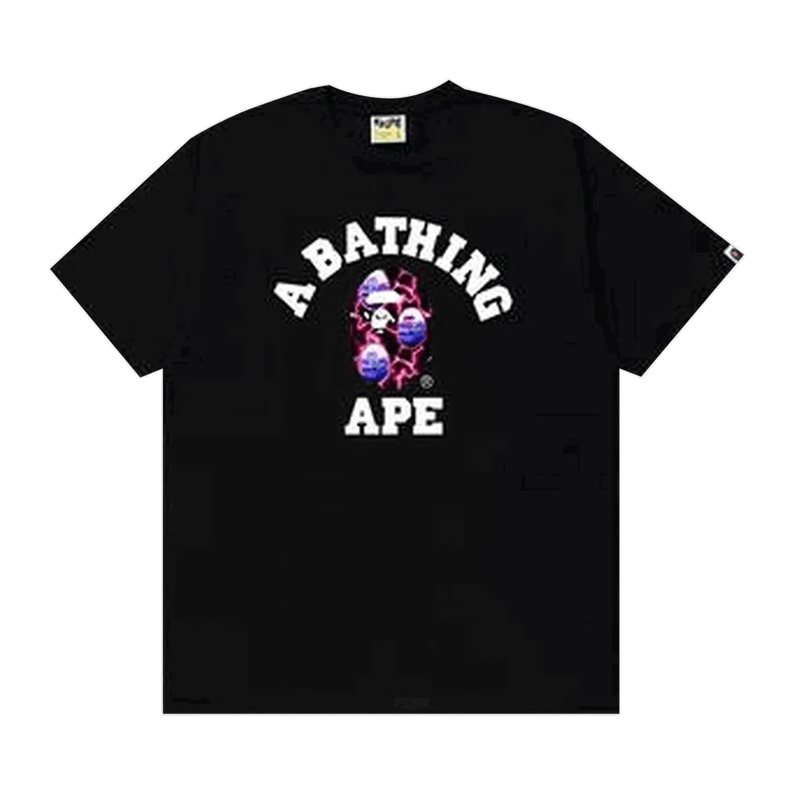 BAPE Lightning College Tee