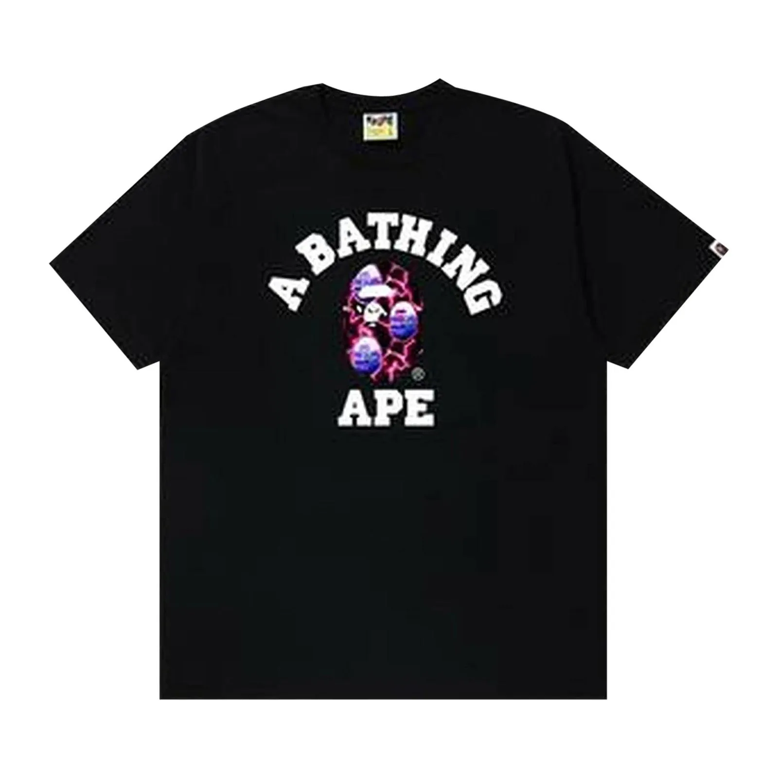 BAPE Lightning College Tee