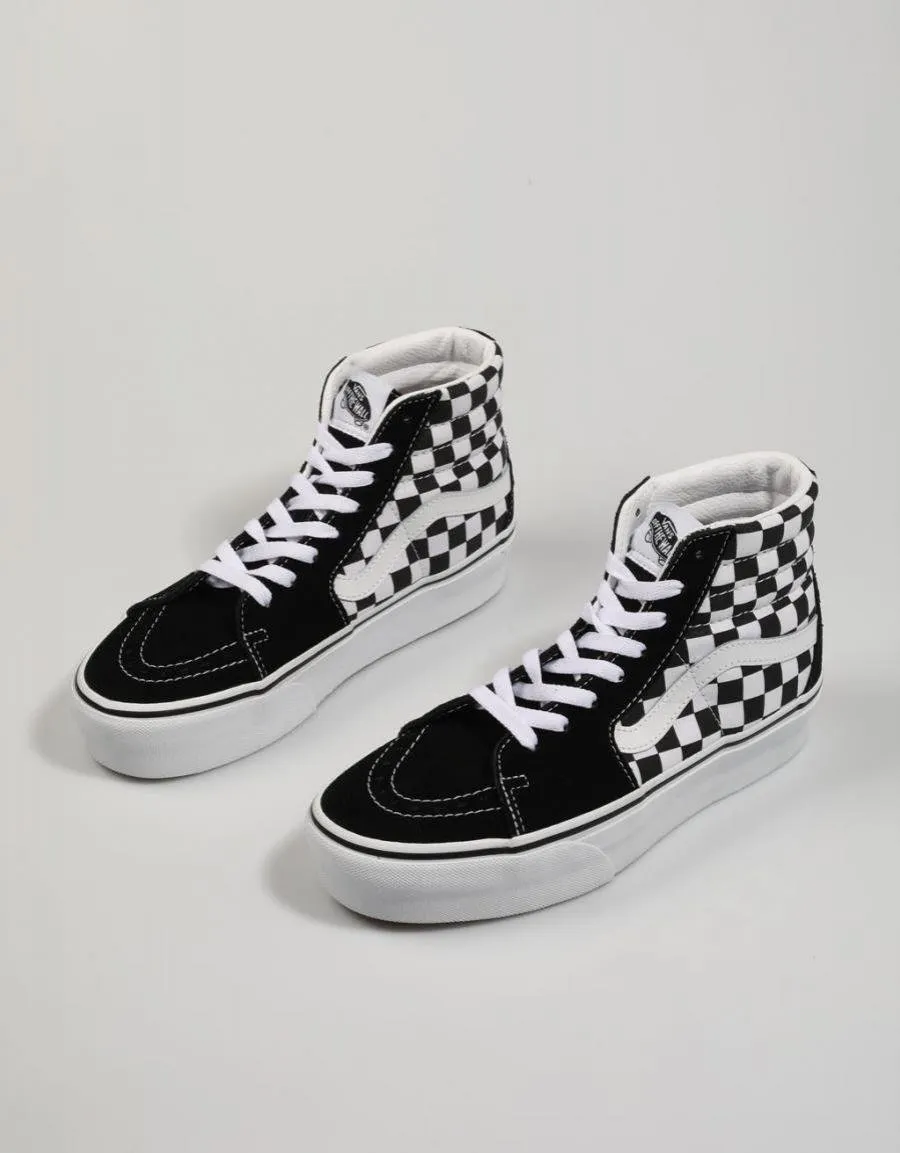  baskets VANS Sk8 Hi Platform en Noir 76165