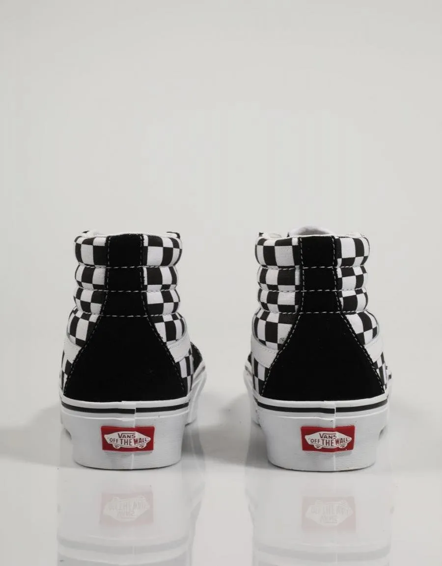  baskets VANS Sk8 Hi Platform en Noir 76165