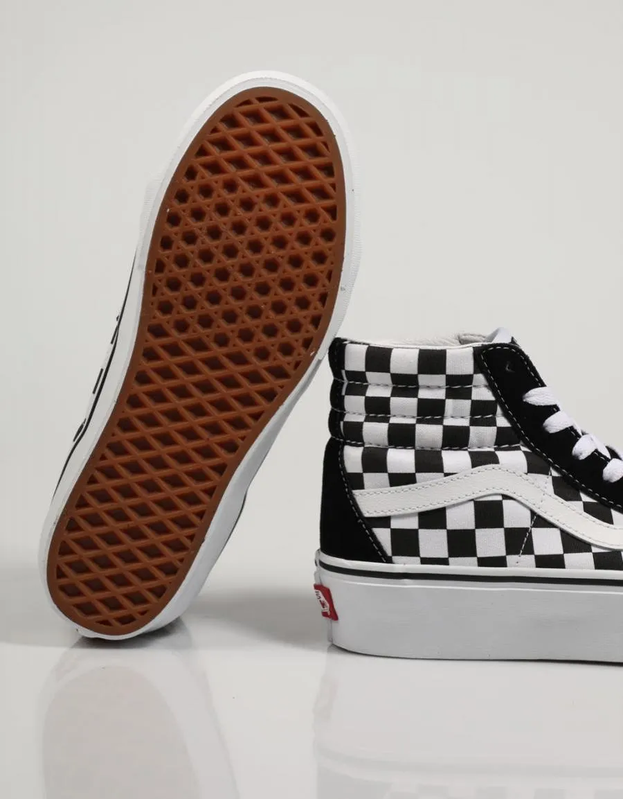  baskets VANS Sk8 Hi Platform en Noir 76165