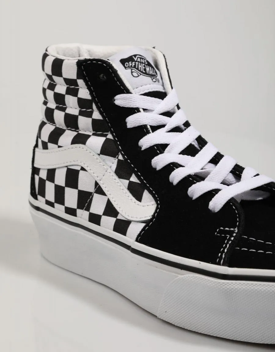  baskets VANS Sk8 Hi Platform en Noir 76165