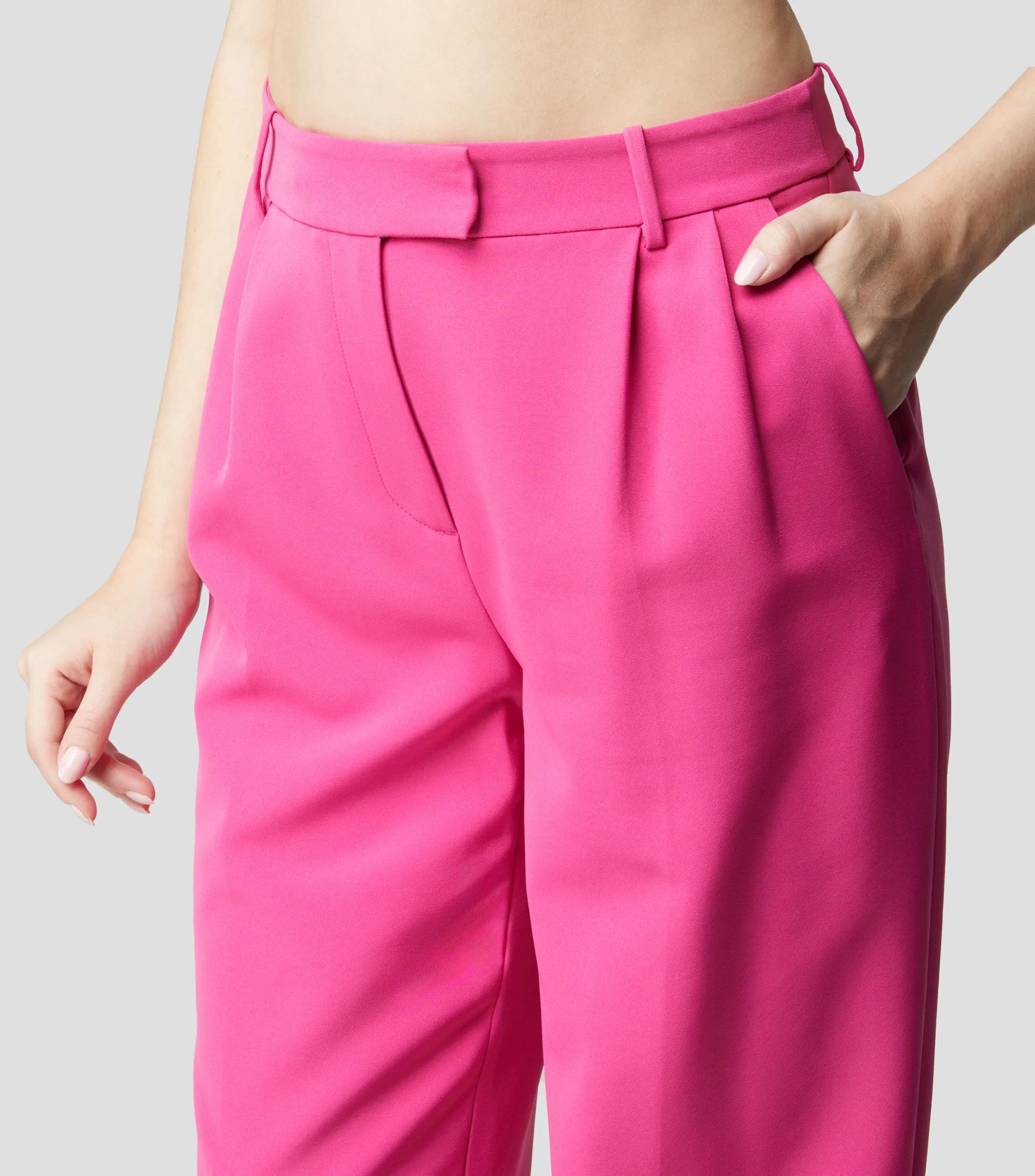 BCBGMAXAZRIA Pantalón liso Mujer