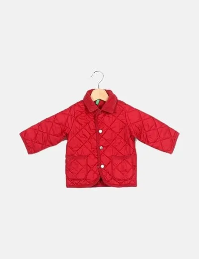 Benetton Chaquetón granate