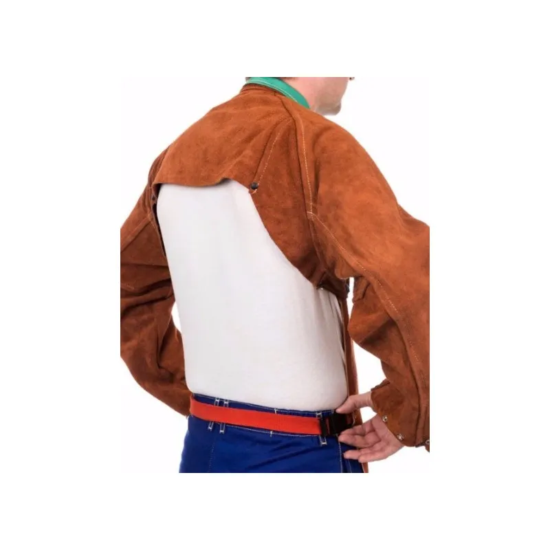 Bolero para soldadura con dorso abierto WELDAS Lava Brown