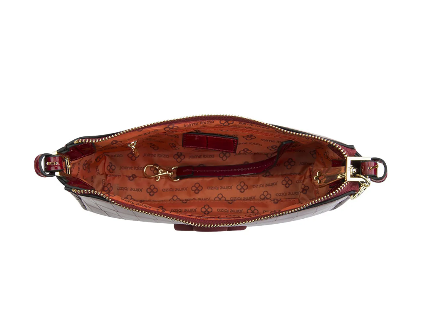 Bolso Chico Jaime Ibiza Ji1878 Color Merlot