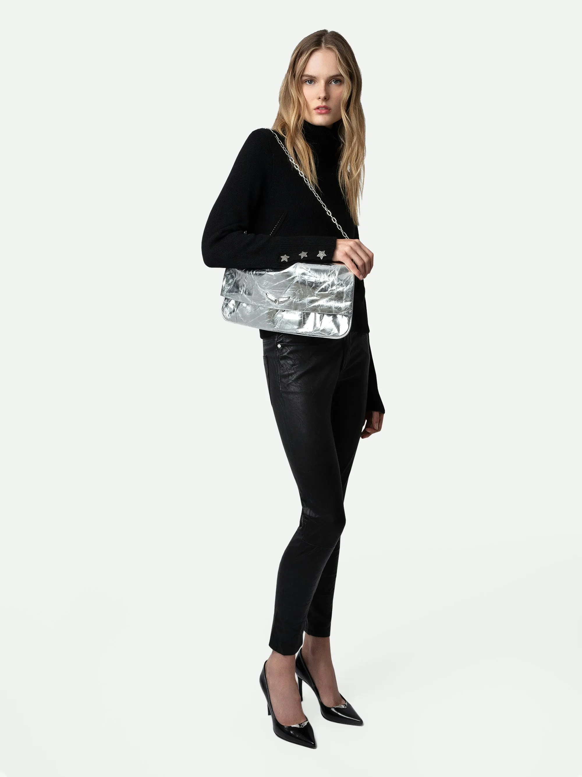 Bolso de Mano Rock Eternal XL Metalizado