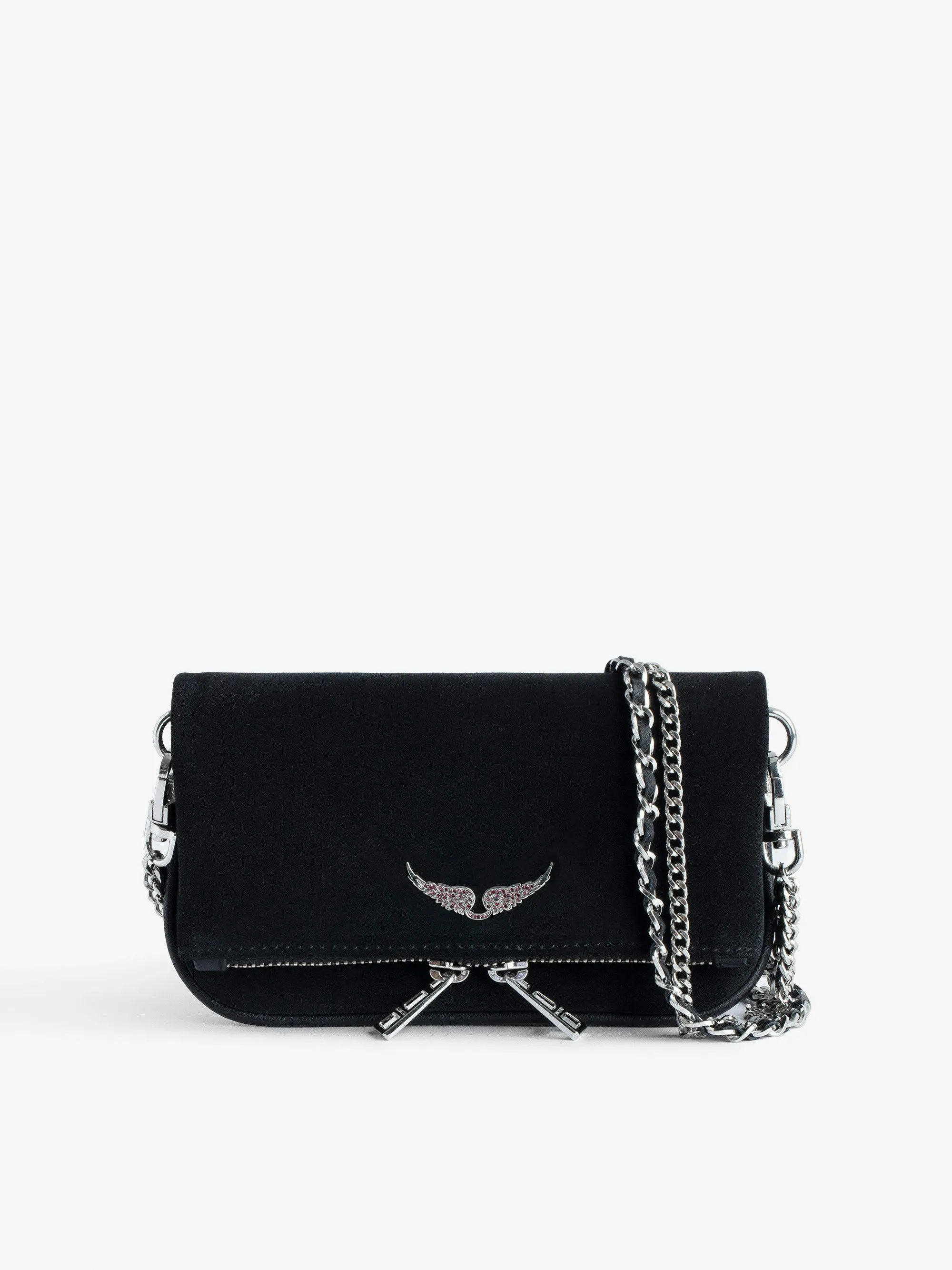 Bolso de Mano Rock Nano de Ante