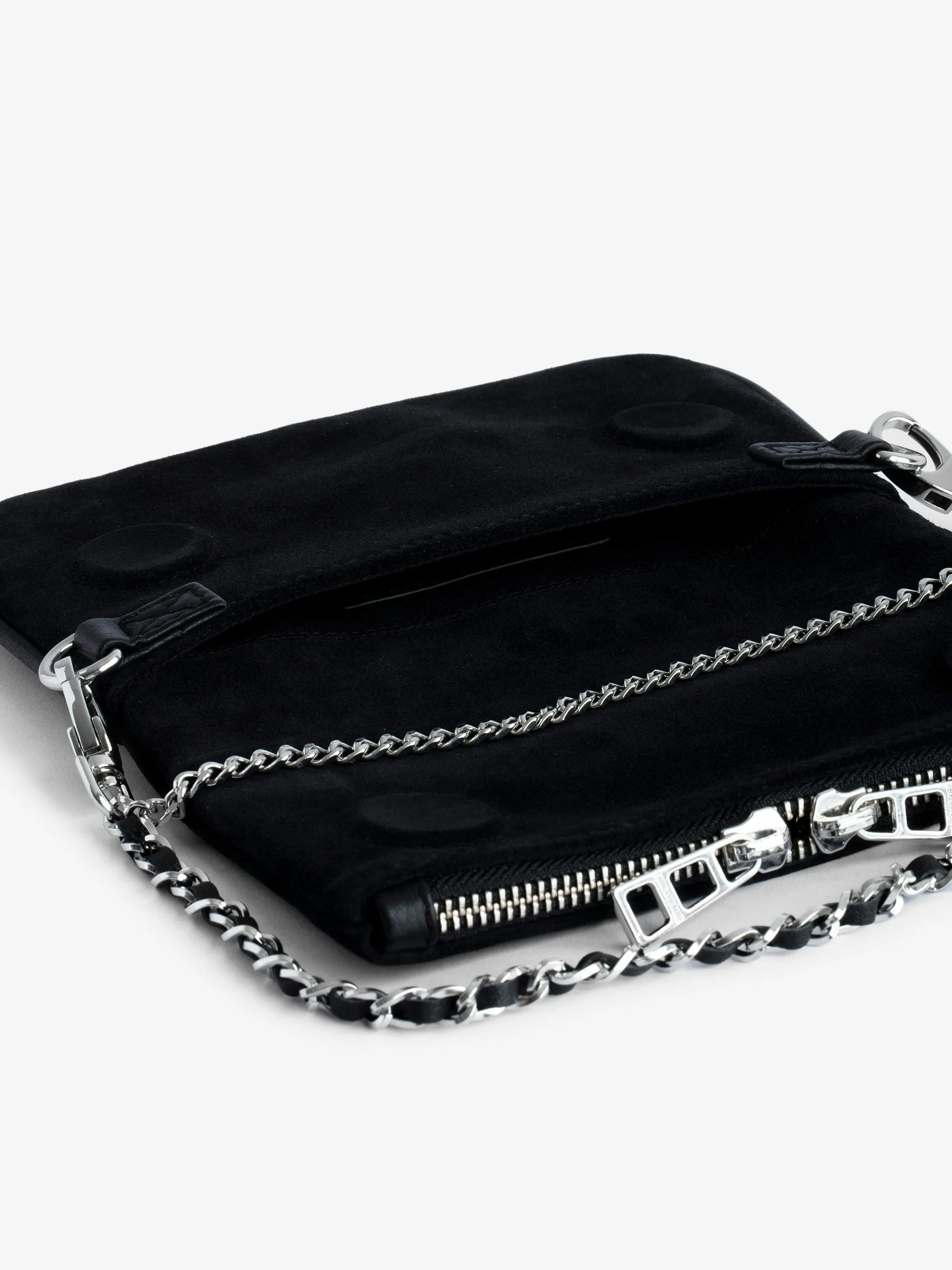 Bolso de Mano Rock Nano de Ante