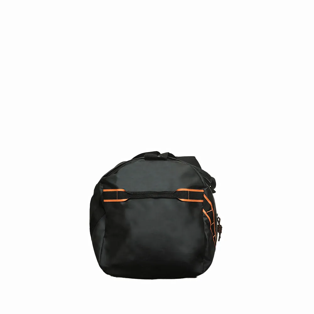 Bolso Deportivo Traveller Negro y Naranjo Extra Grande