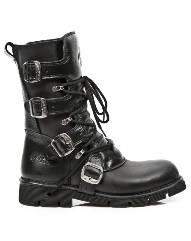 BOTAS NEW ROCK GOTICAS HEAVY NEGRAS HEBILLAS HERITAGE
