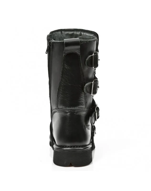 BOTAS NEW ROCK GOTICAS HEAVY NEGRAS HEBILLAS HERITAGE