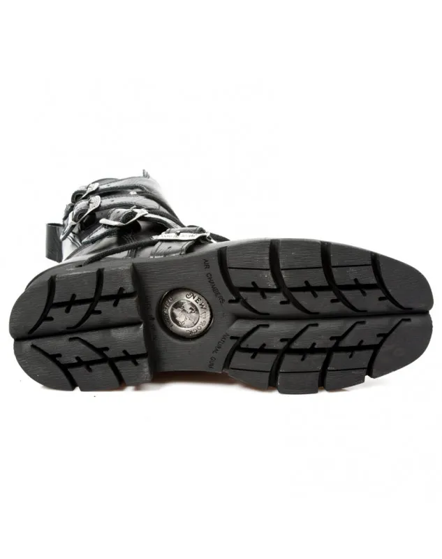 BOTAS NEW ROCK GOTICAS HEAVY NEGRAS HEBILLAS HERITAGE