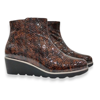 Botin mujer cuña D’chicas 3723marron