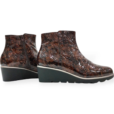 Botin mujer cuña D’chicas 3723marron