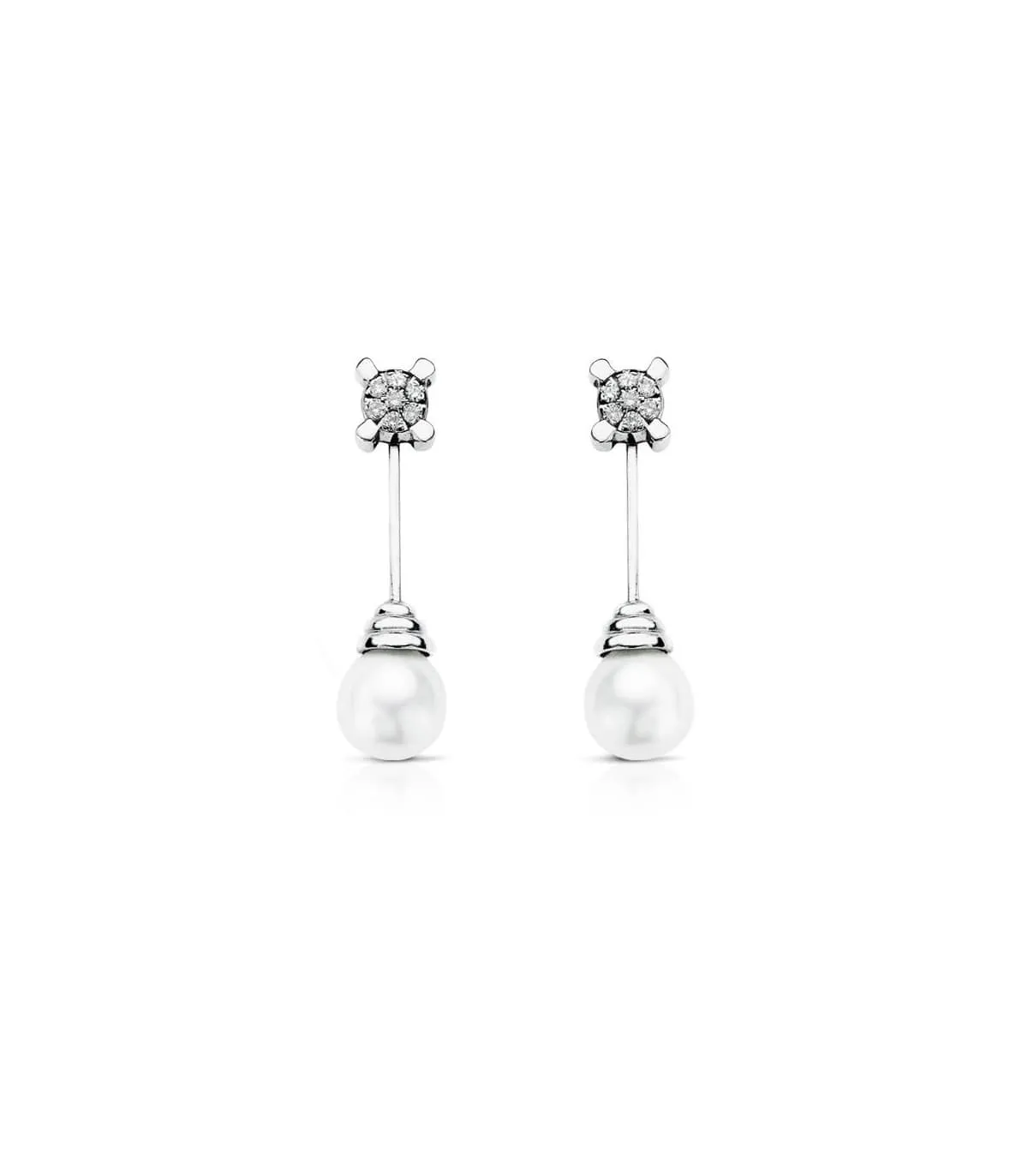 Boucles d'oreilles Dacil 0.250 ct 18 K