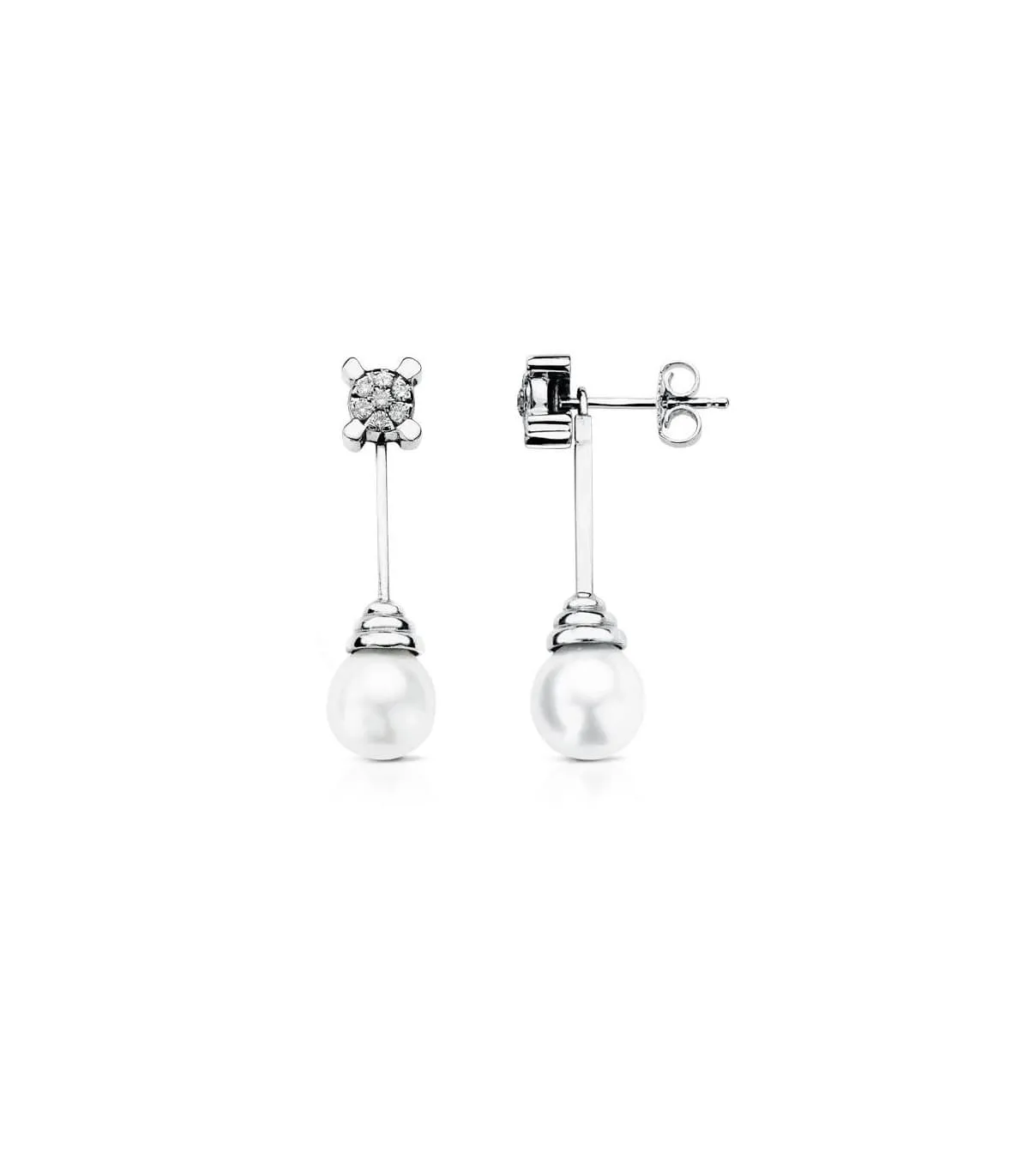 Boucles d'oreilles Dacil 0.250 ct 18 K