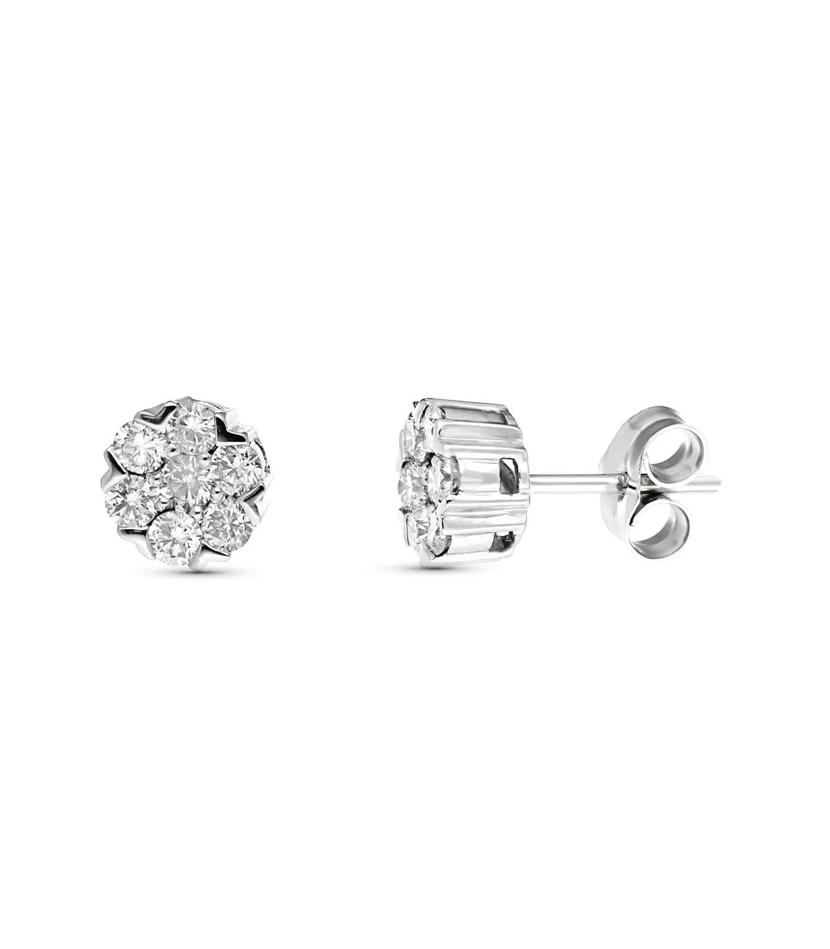 Boucles d'oreilles Indira Diamants 0.602 Ct. OB 18K