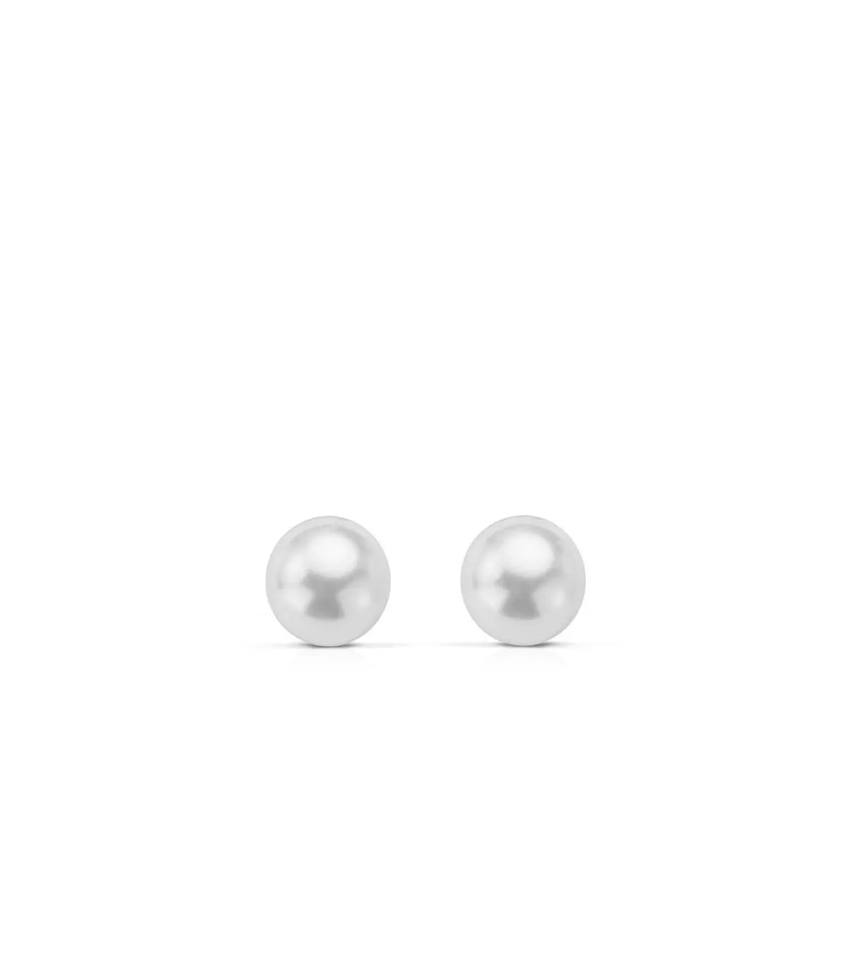 Boucles d'oreilles or perle Mariela 6 mm 18 Ct.