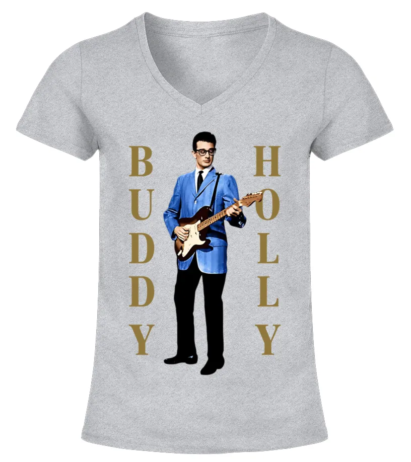 Buddy Holly 27 GR Camiseta cuello pico Mujer
