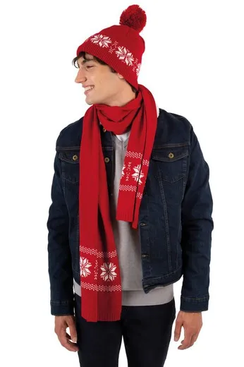 Bufanda de punto motivo Fair Isle