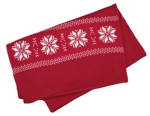 Bufanda de punto motivo Fair Isle