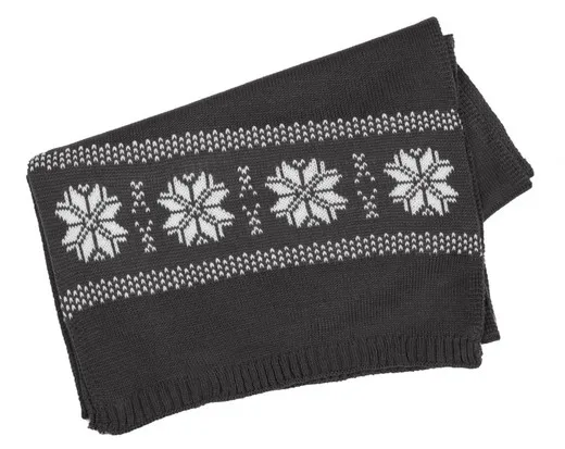 Bufanda de punto motivo Fair Isle